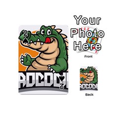 Funny Crocodile Playing Cards 54 Designs (mini)