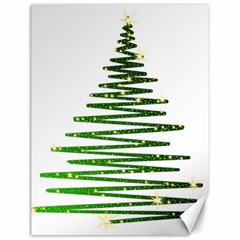 Christmas Tree Holidays Canvas 12  X 16 