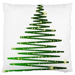 Christmas Tree Holidays Large Cushion Case (two Sides)