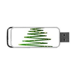 Christmas Tree Holidays Portable Usb Flash (one Side)