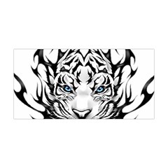 White And Black Tiger Yoga Headband