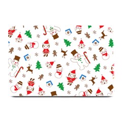 Christmas Santa Claus Pattern Plate Mats