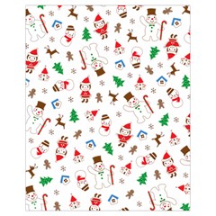 Christmas Santa Claus Pattern Drawstring Bag (small)