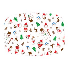 Christmas Santa Claus Pattern Mini Square Pill Box by Sarkoni