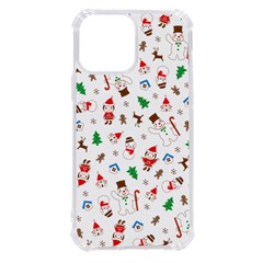 Christmas Santa Claus Pattern Iphone 13 Pro Max Tpu Uv Print Case by Sarkoni