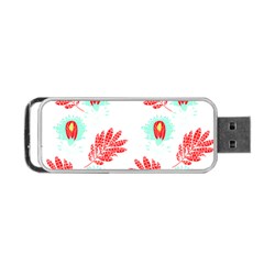 Batik T- Shirt Batik Flowers Pattern 17 Portable Usb Flash (one Side) by EnriqueJohnson