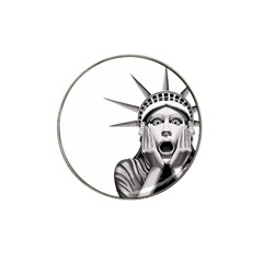 Funny Statue Of Liberty Parody Hat Clip Ball Marker (10 Pack)