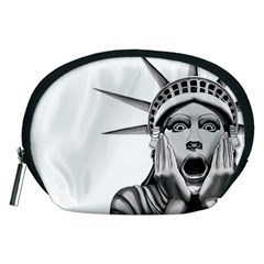 Funny Statue Of Liberty Parody Accessory Pouch (medium)