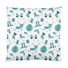 Christmas Seamless Pattern Design Standard Cushion Case (one Side)