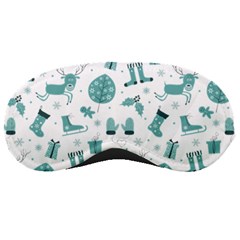 Christmas Seamless Pattern Design Sleep Mask