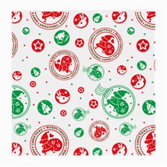 Merry Christmas Geometric Pattern Medium Glasses Cloth (2 Sides)