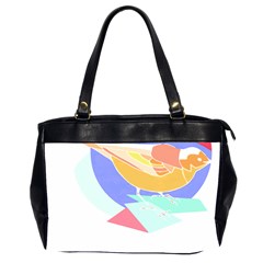 Bird Lover T- Shirtbird T- Shirt (21) Oversize Office Handbag (2 Sides)