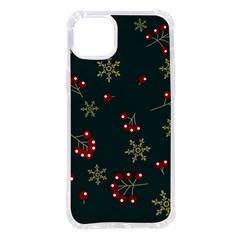 Christmas Festive Season Background Iphone 14 Plus Tpu Uv Print Case by uniart180623