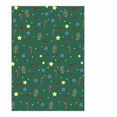 Twigs Christmas Party Pattern Small Garden Flag (two Sides)