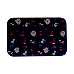 Christmas Background Design Pattern Open Lid Metal Box (silver)   by uniart180623