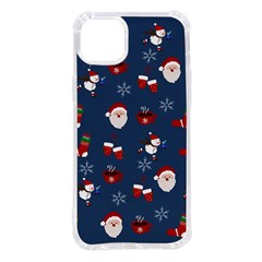 Christmas Background Design Pattern Iphone 14 Plus Tpu Uv Print Case by uniart180623