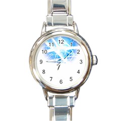 Bird T- Shirt Bird T- Shirt Round Italian Charm Watch