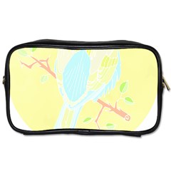 Birds Illustration T- Shirtbird T- Shirt (3) Toiletries Bag (One Side)