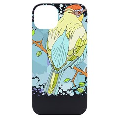 Birds Illustration T- Shirtbird T- Shirt (5) Iphone 14 Plus Black Uv Print Case by EnriqueJohnson