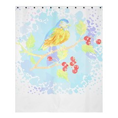 Birds Illustration T- Shirtbird T- Shirt (6) Shower Curtain 60  X 72  (medium)  by EnriqueJohnson