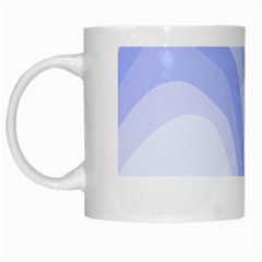 Blue Ridge Mountains T- Shirt Mountain Range T- Shirt White Mug by EnriqueJohnson