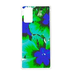 Blue T- Shirt Blue Flower Of Happiness Samsung Galaxy Note 20 Tpu Uv Case by EnriqueJohnson
