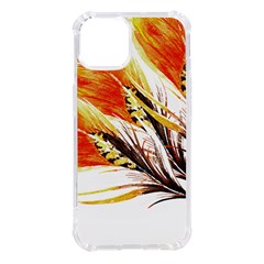 Boho Fire Feather Pattern T- Shirt Boho Fire Feather Pattern T- Shirt Iphone 14 Tpu Uv Print Case by EnriqueJohnson