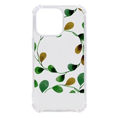 Boho Leaf Pattern T- Shirt Boho Leaf Pattern T- Shirt Iphone 13 Pro Tpu Uv Print Case by EnriqueJohnson