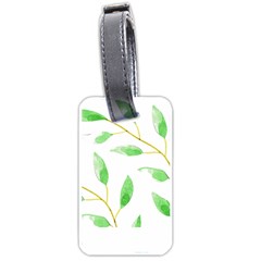 Boho Leaf Pattern T- Shirt Boho Leaf Pattern8 Luggage Tag (one Side) by EnriqueJohnson