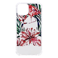 Botanical T- Shirt Botanical Pattern Hummingbird T- Shirt Iphone 13 Tpu Uv Print Case by EnriqueJohnson