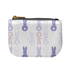 Bunnies T- Shirt Easter Bunnies Pattern T- Shirt Mini Coin Purse