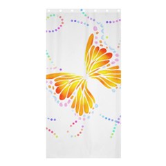 Butterfly Art T- Shirtbutterfly T- Shirt (5) Shower Curtain 36  X 72  (stall)  by EnriqueJohnson