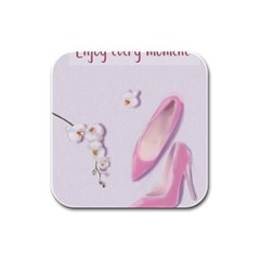 Shoes Rubber Square Coaster (4 Pack) by SychEva