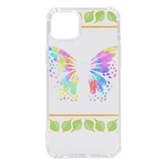 Butterfly Art T- Shirtbutterfly T- Shirt Iphone 14 Plus Tpu Uv Print Case by EnriqueJohnson