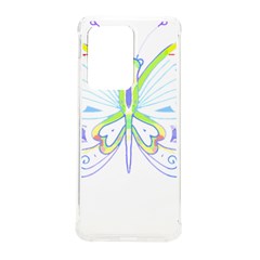 Butterfly Design T- Shirtbutterfly T- Shirt (2) Samsung Galaxy S20 Ultra 6 9 Inch Tpu Uv Case