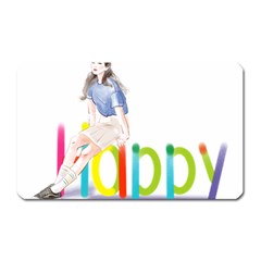 Happy Magnet (rectangular) by SychEva