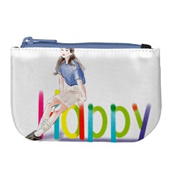 Happy Large Coin Purse by SychEva