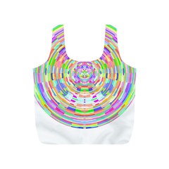 Circle T- Shirt Colourful Abstract Circle Design T- Shirt Full Print Recycle Bag (s) by EnriqueJohnson