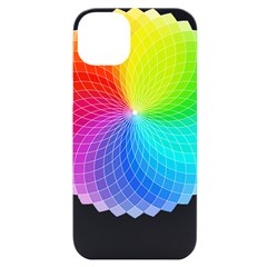 Color Wheel T- Shirt Color Wheel T- Shirt Iphone 14 Plus Black Uv Print Case by EnriqueJohnson