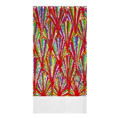 Colorful Design T- Shirt Bright Shells  T- Shirt Shower Curtain 36  X 72  (stall)  by EnriqueJohnson