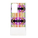 Colorful Flowers Pattern T- Shirt Colorful Wild Flowers T- Shirt Samsung Galaxy Note 20 Ultra TPU UV Case Front