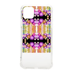 Colorful Flowers Pattern T- Shirt Colorful Wild Flowers T- Shirt Iphone 11 Pro Max 6 5 Inch Tpu Uv Print Case