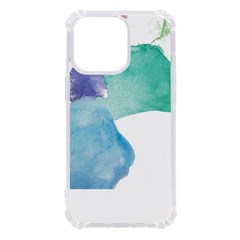 Colourful Pattern T- Shirt Colourful Watercolor Rainbow Bubbles T- Shirt Iphone 13 Pro Tpu Uv Print Case by EnriqueJohnson