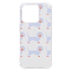 Dachshund Cute Pattern T- Shirt Dachshund Dog Breed Cute Pattern T- Shirt Iphone 14 Pro Tpu Uv Print Case by EnriqueJohnson