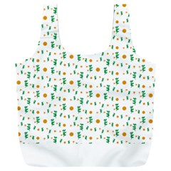 Daisy Flower T- Shirt Daisy Seamless Pattern - Daisy Flower, Floral Pattern T- Shirt Full Print Recycle Bag (xxl) by EnriqueJohnson