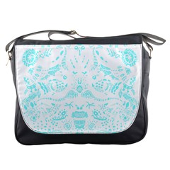 Deep Sea T- Shirt Deep Sea Food Chain Pattern (white) T- Shirt Messenger Bag