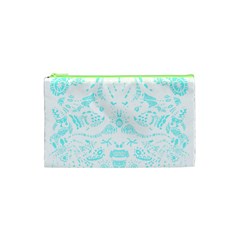 Deep Sea T- Shirt Deep Sea Food Chain Pattern (white) T- Shirt Cosmetic Bag (XS)