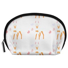 Doberman Pinscher T- Shirt Doberman Pinscher Dog Pattern T- Shirt (3) Accessory Pouch (Large)