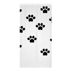 Dog Paw Print T- Shirt Paw Pattern 6 Shower Curtain 36  X 72  (stall)  by EnriqueJohnson