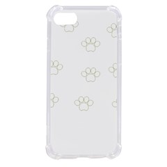 Dog Paw Print T- Shirt Paw Pattern T- Shirt Iphone Se by EnriqueJohnson